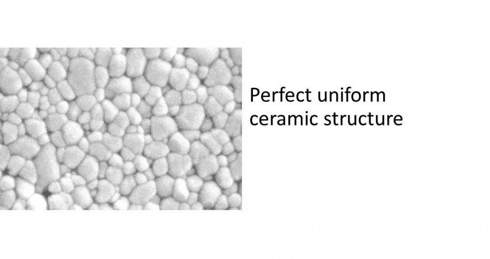 Zirmil Y uniform Ceramic Structure